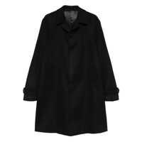 Paltoane Lardini Black Trench Coat Barbati