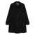 Lardini Lardini Black Trench Coat Black