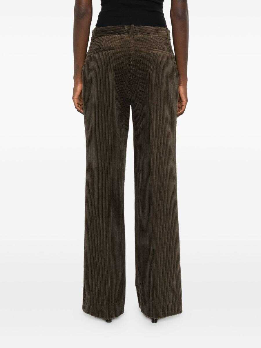 Pantaloni casual P.A.R.O.S.H. P.A.R.O.S.H. Trousers Grey Femei (BM 19075164) 3