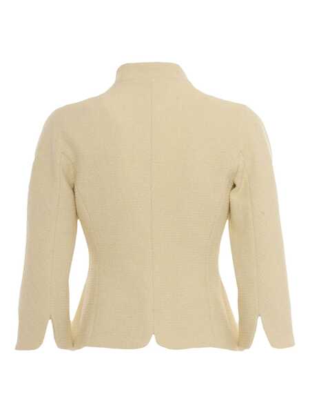 Sacouri Elisabetta Franchi Elisabetta Franchi Blazers YELLOW Femei (BM 19075491) 3