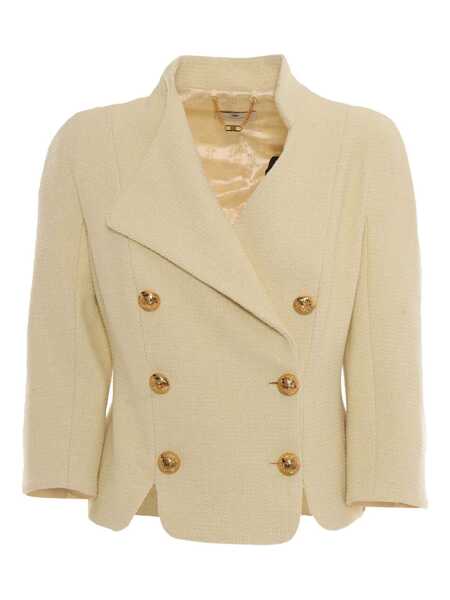 Sacouri Elisabetta Franchi Elisabetta Franchi Blazers YELLOW Femei (BM 19075491) 1