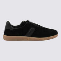 Sneakers Tom Ford Black Leather Sneakers Barbati