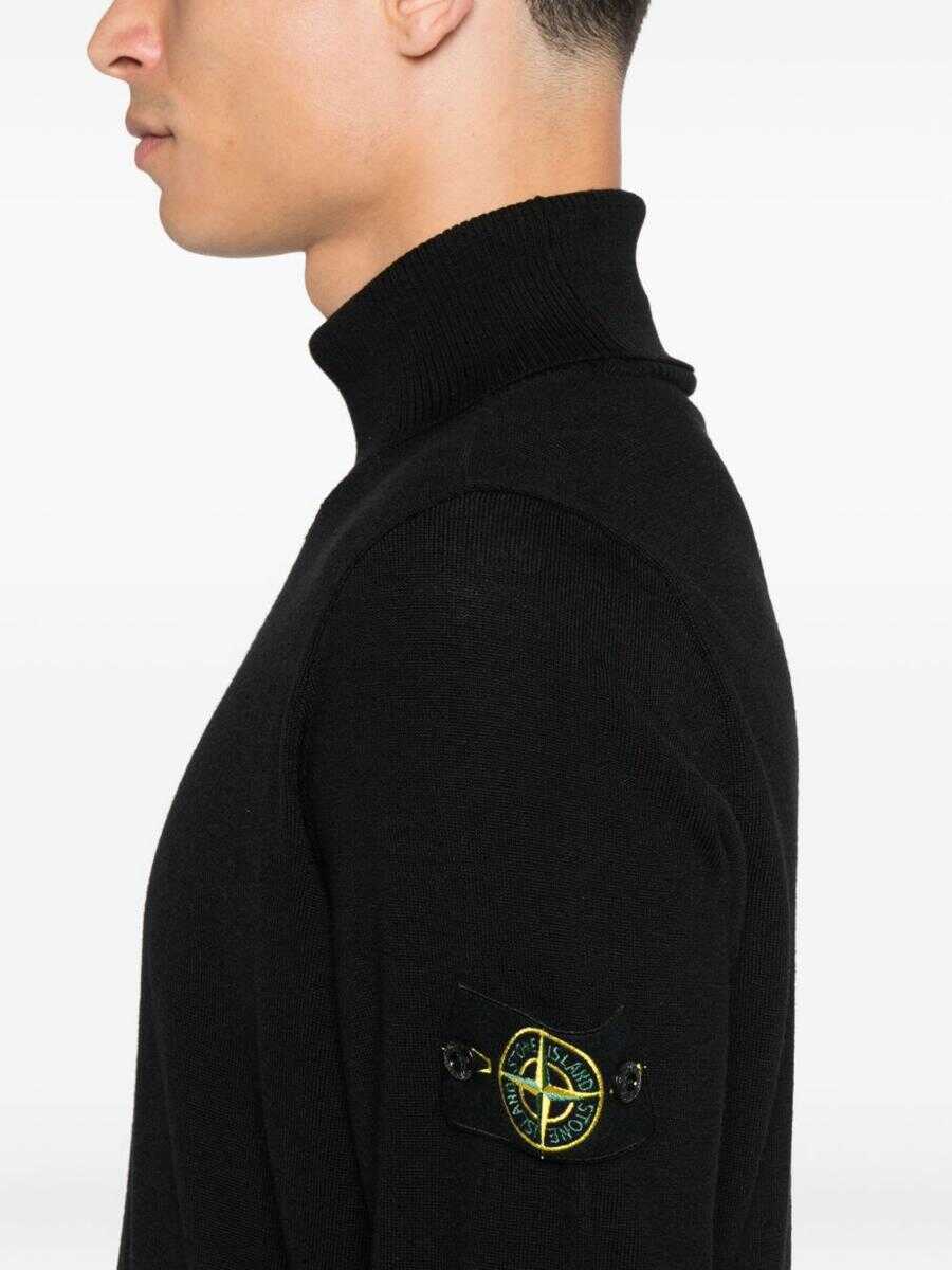 Pulovere Stone Island Stone Island Sweater Black Barbati (BM 19075833) 4