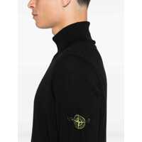 Pulovere pentru Barbati pagina 87 - Pulovere Stone Island Stone Island Sweater Black Barbati (BM 19075833) - B-mall.ro