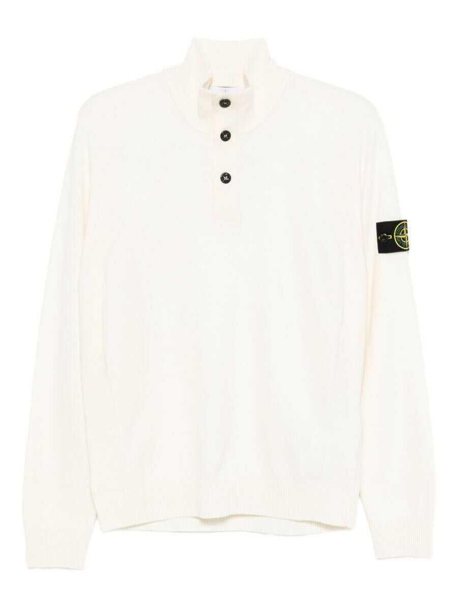 Pulovere Stone Island Stone Island Sweater WHITE Barbati (BM 19075854) 1