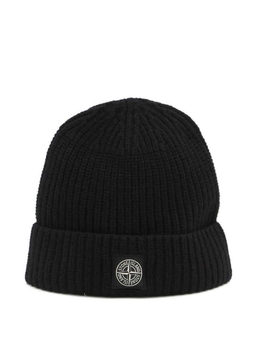 Sepci Stone Island Stone Island Hat Black Barbati (BM 19075926) 1