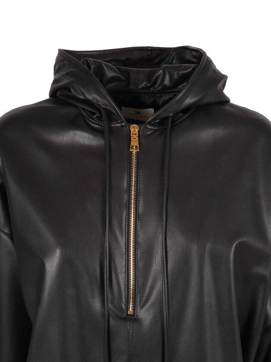 Pulovere Elisabetta Franchi Elisabetta Franchi Girocoll Black Femei (BM 19076112) 3