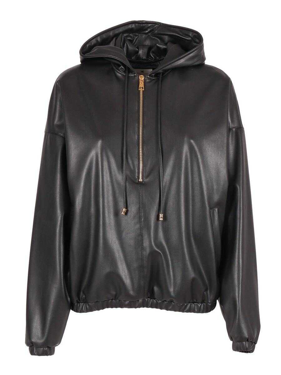 Pulovere Elisabetta Franchi Elisabetta Franchi Girocoll Black Femei (BM 19076112) 1