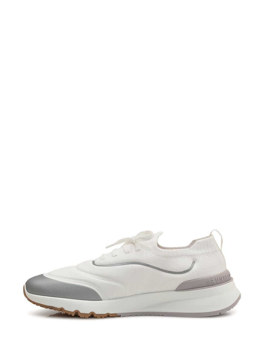 Sneakers Brunello Cucinelli Brunello Cucinelli Brunello Cucinelli Sneakers WHITE Barbati (BM 19076286) 4