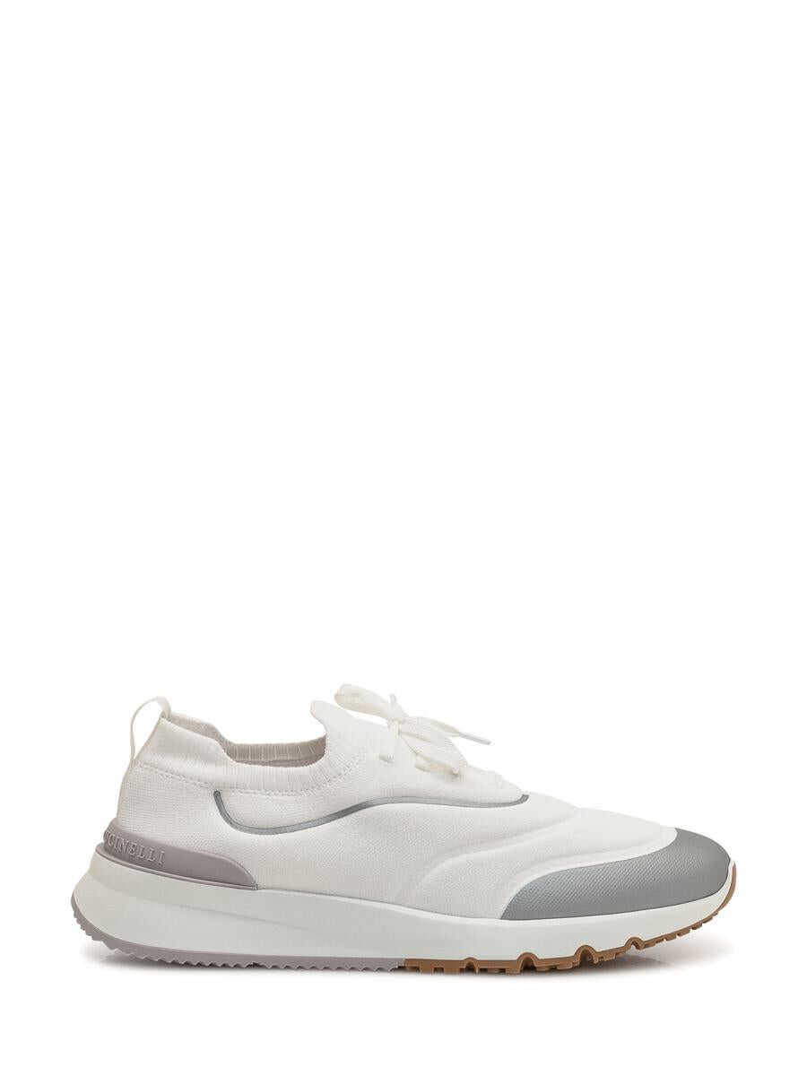 Sneakers Brunello Cucinelli Brunello Cucinelli Brunello Cucinelli Sneakers WHITE Barbati (BM 19076286) 1