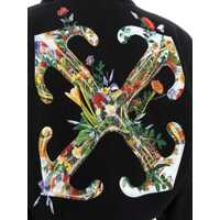 Pulovere Off-White Dama - Pulovere Off-White Off-White Arrow Glass Flower Sweatshirt Black Femei (BM 19076364) - B-mall.ro