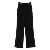 Pantaloni casual Elisabetta Franchi Casual Trousers With Gold Buttons Femei