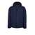 Peuterey Peuterey Short Jacket In Stretch Polyester Canvas Bonded To Jersey BLUE
