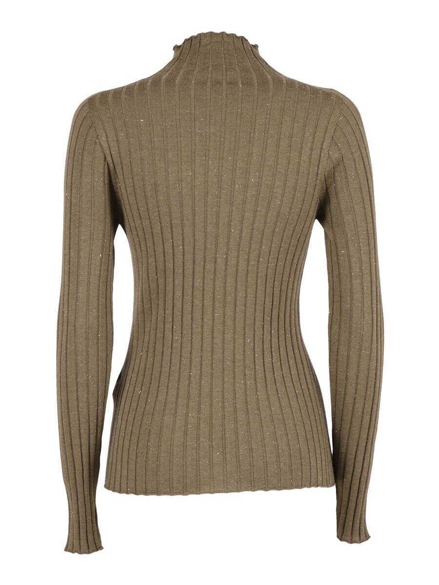 Pulovere Peserico Peserico Girocoll GREEN Femei (BM 19076754) 2