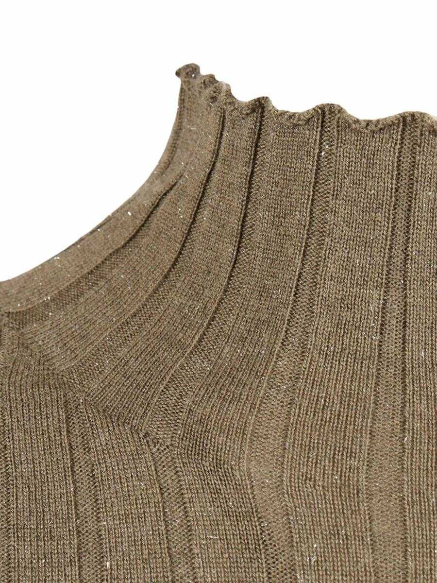 Pulovere Peserico Peserico Girocoll GREEN Femei (BM 19076754) 4