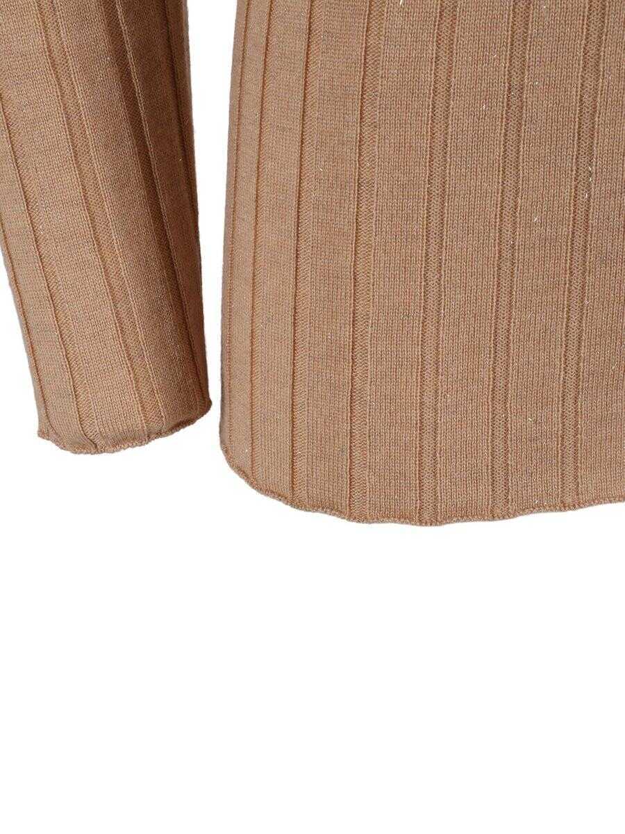 Pulovere Peserico Peserico Girocoll Beige Femei (BM 19076757) 3