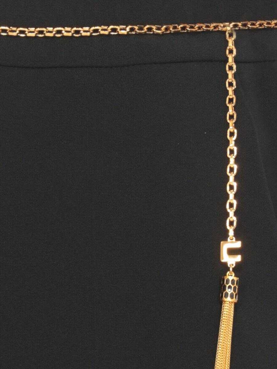 Pantaloni casual Elisabetta Franchi Elisabetta Franchi Shorts Black Femei (BM 19076790) 5