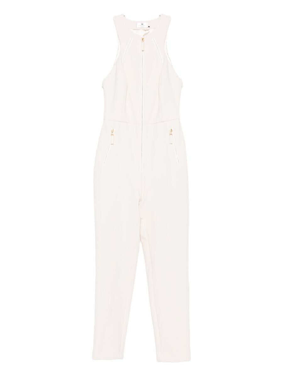 Salopete Elisabetta Franchi Elisabetta Franchi Dresses WHITE Femei (BM 19076847) 1