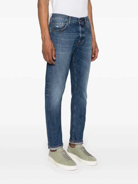 Blugi Dondup Dondup Icon Regular Fit Jeans Navy Barbati (BM 19076934) 3