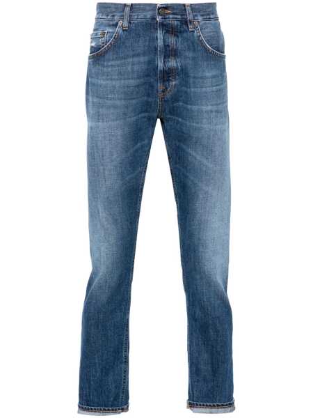 Blugi Dondup Dondup Icon Regular Fit Jeans Navy Barbati (BM 19076934) 1