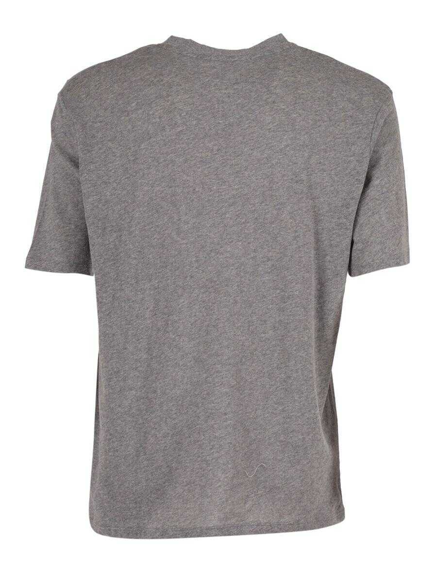 Tricouri Filatures Du Lion Filatures Du Lion T-Shirt M/C GRAY Barbati (BM 19076997) 2