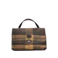 Genti de mana POSTINA SCOZZESE SIZE S COLOR GREEN PRUNNO Femei