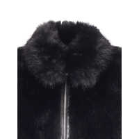 Paltoane S.W.O.R.D. 6644 Dama - Paltoane S.W.O.R.D. 6644 WOMAN FAKE FUR JACKET Black   Femei (BM 19077210) - B-mall.ro