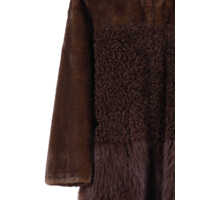 Paltoane S.W.O.R.D. 6644 Dama - Paltoane S.W.O.R.D. 6644 WOMAN FAKE FUR COAT Brown Femei (BM 19077216) - B-mall.ro