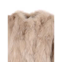 Geci S.W.O.R.D. 6644 Dama - Geci de iarna S.W.O.R.D. 6644 WOMAN FUR JACKET Beige Femei (BM 19077225) - B-mall.ro
