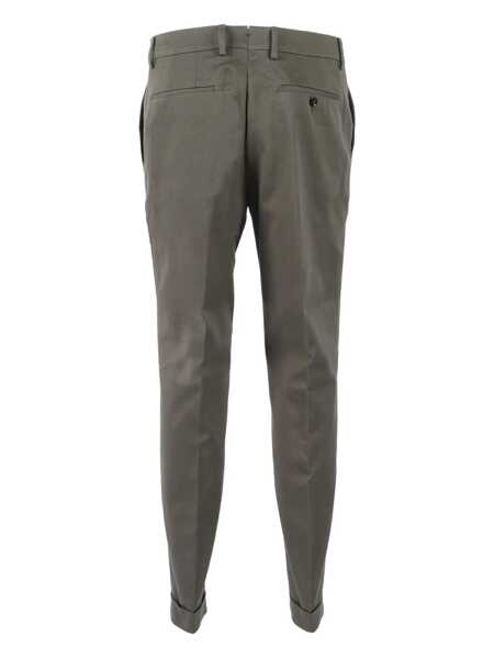 Pantaloni casual BerWich yretro long pants Green Barbati (BM 19077318) 2