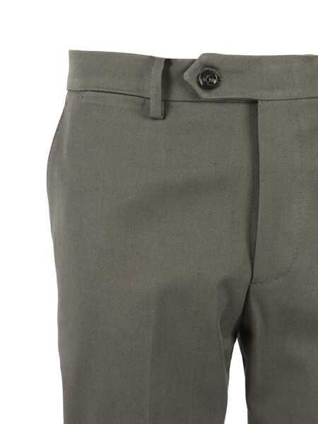 Pantaloni casual BerWich yretro long pants Green Barbati (BM 19077318) 3