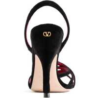 Sandale Dama - Sandale Valentino Garavani Fetishique Sandals NERO Femei (BM 19077370) - B-mall.ro
