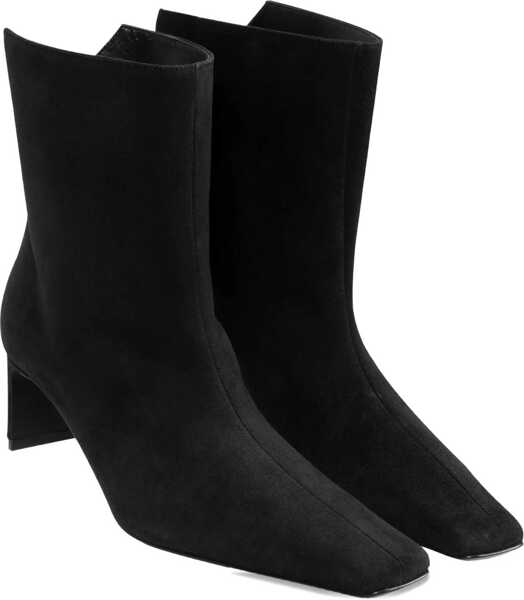 Bocanci casual Khaite Suede Ankle Boots BLACK Femei (BM 19077382) 2