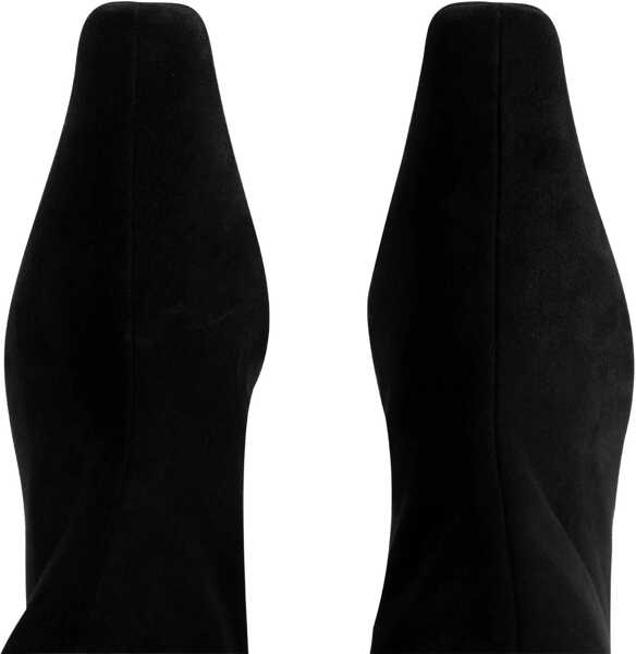 Bocanci casual Khaite Suede Ankle Boots BLACK Femei (BM 19077382) 3