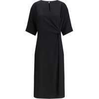 Rochii Praga black midi Dress Femei