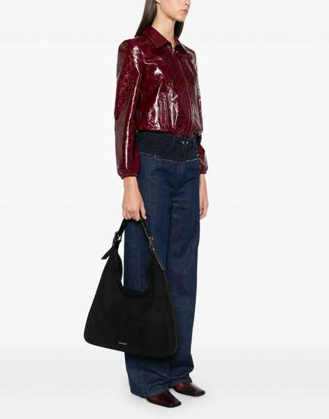 Genti de umar Michael Kors Nolita large Nubuck Shoulder Bag BLACK Femei (BM 19077406) 2