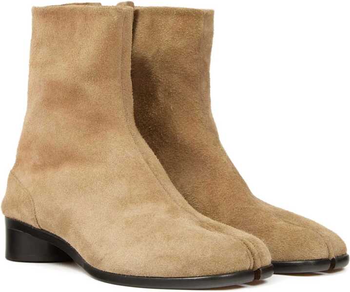 Bocanci casual Maison Margiela Suede Ankle Boot CORN BROWN Barbati (BM 19077409) 2