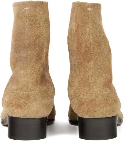 Bocanci casual Maison Margiela Suede Ankle Boot CORN BROWN Barbati (BM 19077409) 3