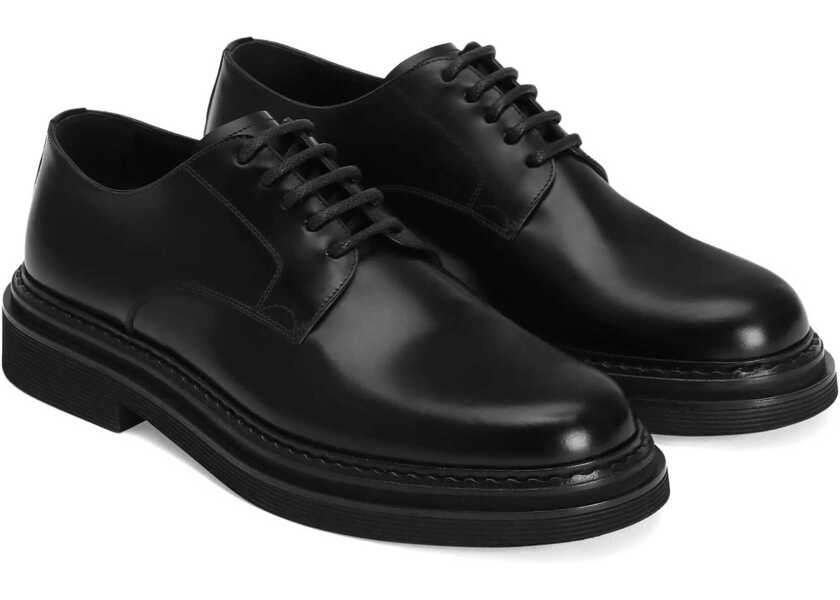 Pantofi eleganti Dolce & Gabbana Lace-Up Shoes NERO Barbati (BM 19077415) 2