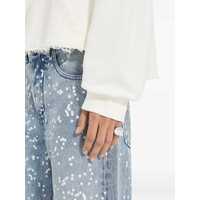 Inele Dama - Inele MM6 Maison Margiela Numeric Chevalire Ring POLISHED PALLADIO Femei (BM 19077436) - B-mall.ro