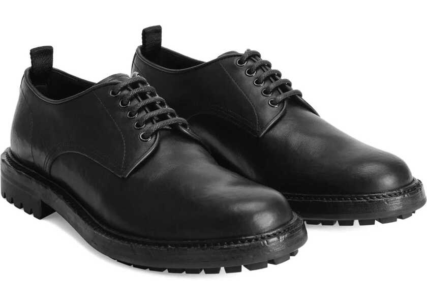 Pantofi eleganti Dolce & Gabbana Lace-Up Shoes NERO Barbati (BM 19077472) 2