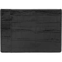 Portofele Croco leather Card Holder Barbati