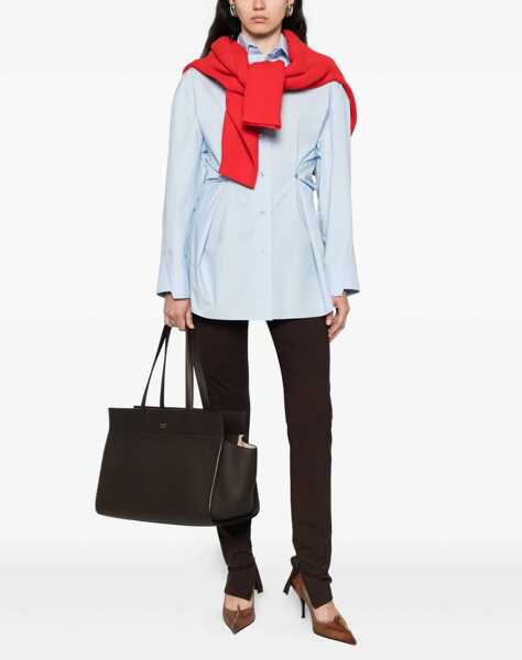 Pantaloni casual The Latest Carola Stretch Jersey Trousers BROWN Femei (BM 19077535) 2