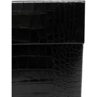 Genti de mana pentru Barbati - Genti de mana Tom Ford Crocodile print leather Pouch BLACK Barbati (BM 19077547) - B-mall.ro