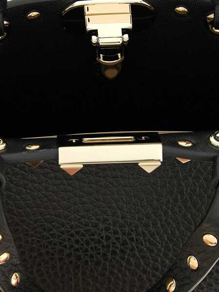 Genti de umar Valentino Garavani Mini Shopping Rockstud NERO Femei (BM 19077565) 4