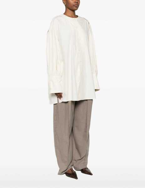 Camasi casual The Latest Cher Poplin Fermo Shirt BUTTER Femei (BM 19077574) 3