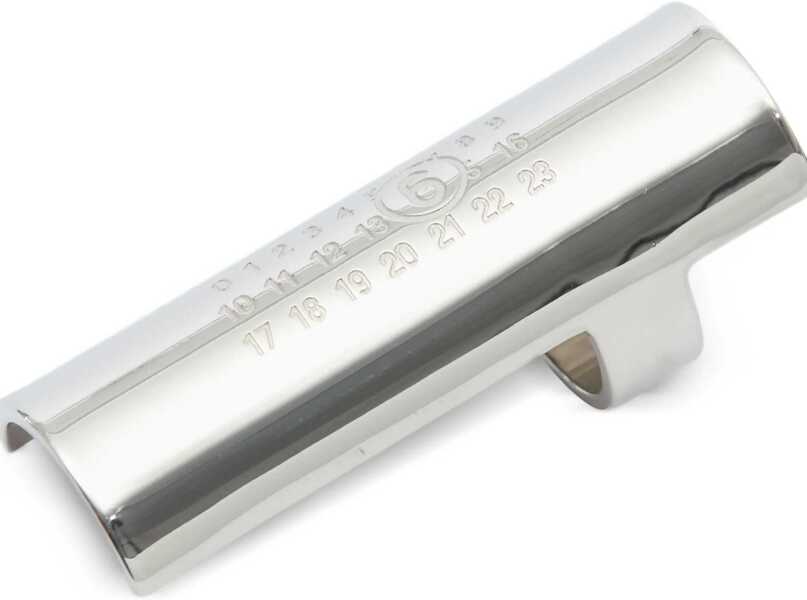 Inele MM6 Maison Margiela MM6 Ring POLISHED PALLADIO Femei (BM 19077589) 4