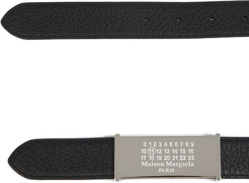 Curele Maison Margiela Belt with buckle BLACK/CHESTNUT Femei (BM 19077634) 2