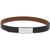 Maison Margiela Belt with buckle BLACK/CHESTNUT