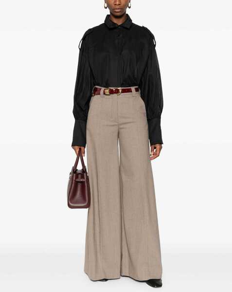 Camasi casual The Latest Semi-Transparent Shirt BLACK Femei (BM 19077640) 2